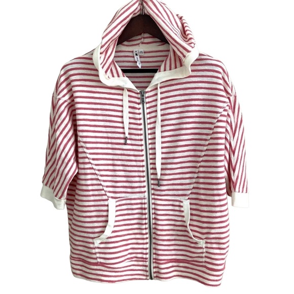 Cable & Gauge Striped Hoodie S - Picture 1 of 6